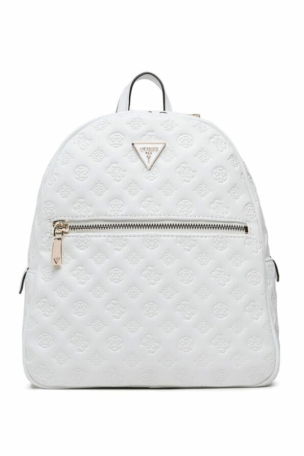 Guess Γυναικείο Backpack Vikky Με Λογότυπο 4G (HWLF6995320-WHI)