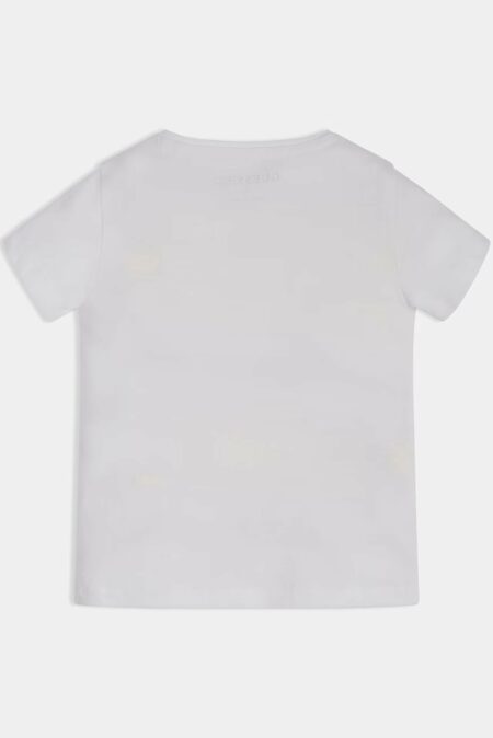 Guess Παιδική Κοντομάνικη Μπλούζα Με Λογότυπο Girl (K3GI00K6YW3-G011)