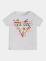 Guess Παιδική Κοντομάνικη Μπλούζα Με Λογότυπο Girl (K3GI00K6YW3-G011)