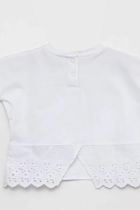 Guess Παιδική Κοντομάνικη Μπλούζα Με Λογότυπο Girl (K3RI04K6YW1-G011)