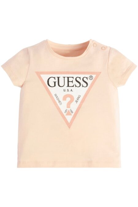 Guess Παιδική Κοντομάνικη Μπλούζα Με Λογότυπο Κορίτσι (K3GI27K6YW1-G63Q)