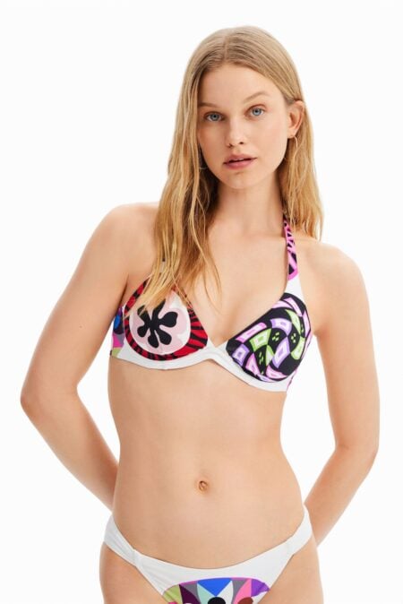 Desigual Μαγιό Bikini Top Moon (23SWMK03