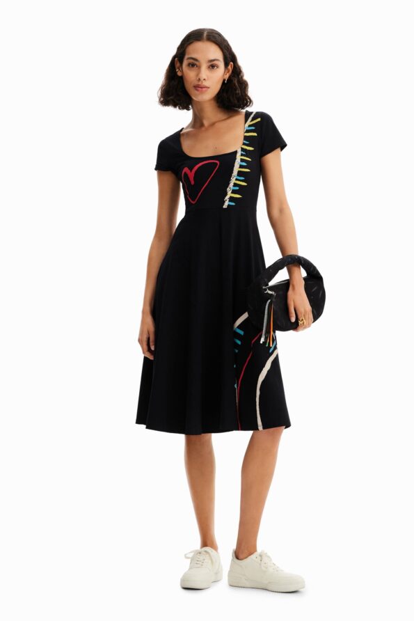 Desigual Κοντομάνικο Φόρεμα Lisa (23SWVK12-4
