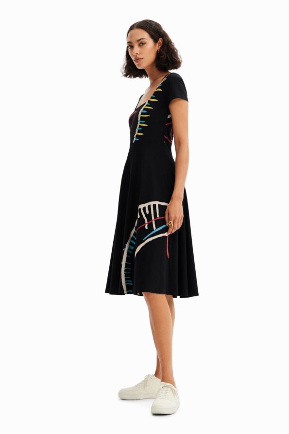Desigual Κοντομάνικο Φόρεμα Lisa (23SWVK12-1
