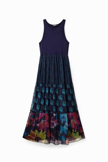 Desigual Αμάνικο Μακρύ Φόρεμα Dudas (23SWVK90-5