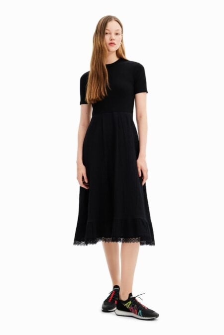 Desigual Αμάνικο Midi Φόρεμα Victoria (23SWVW34