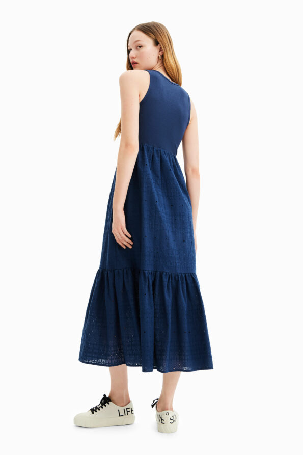 Desigual Αμάνικο Μακρύ Φόρεμα Lourdes (23SWVW84-2