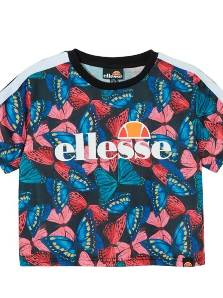 Ellesse Παιδική Μπλούζα Fintori Crop T-shirt Girl (S4R17969-MULTI)