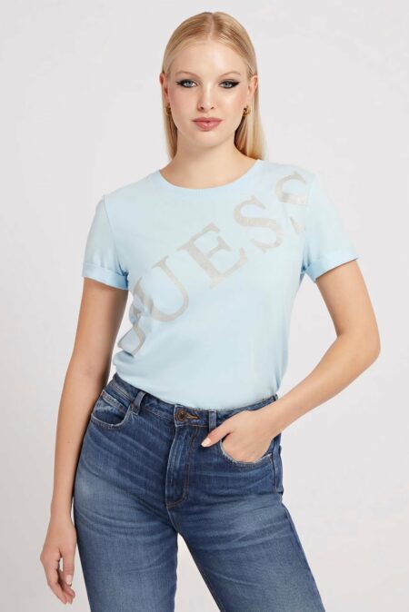 Guess Γυναικείο Τ-Shirt Με Λογότυπο Benita Tee (W3RI27JA914-G7JY)