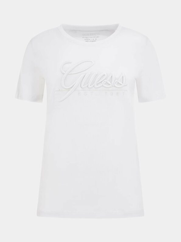 Guess Γυναικείο Τ-Shirt Με Λογότυπο Script Tee (W3GI36I3Z14-G011)