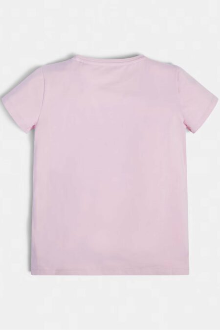 Guess Παιδική Κοντομάνικη Μπλούζα Με Λογότυπο Girl (J3RI28K6YW1