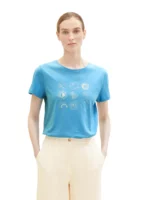 Tom Tailor Γυναικεία Κοντομάνικη Μπλούζα (1035378