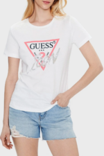 Guess Γυναικεία Κοντομάνικη Μπλούζα Icon (W3GI46I3Z14-G011)