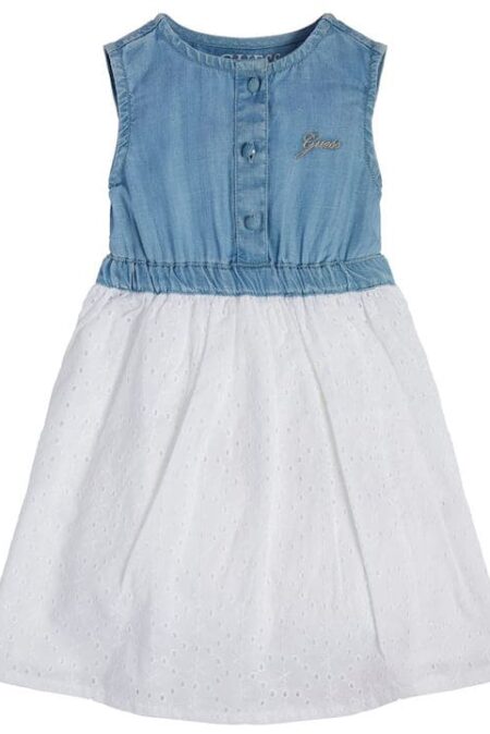 Guess Παιδικό Denim Φόρεμα Girl (K3GK01D3X30-SLLB)