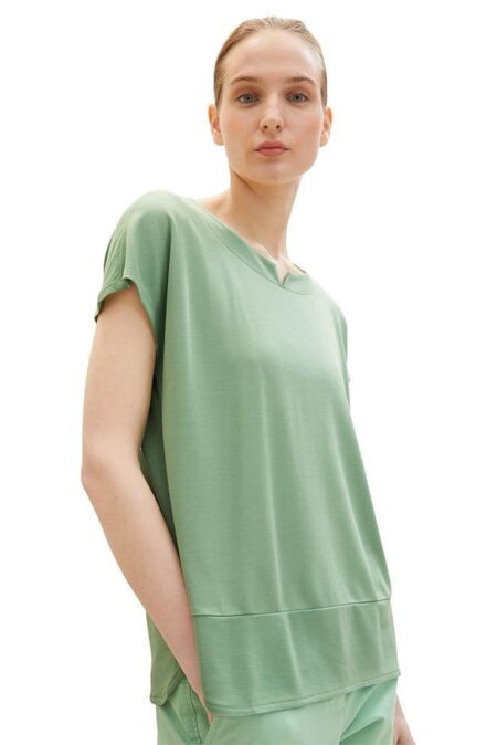 Tom Tailor Γυναικεία Κοντομάνικη Μπλούζα (1035892-30463-3