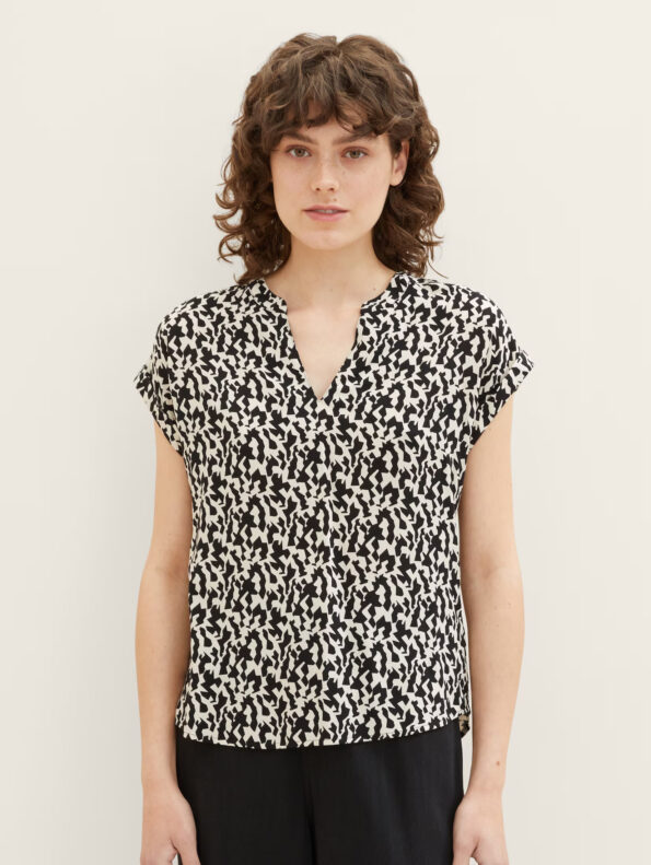 Tom Tailor Γυναικεία Κοντομάνικη Μπλούζα (1037231-2