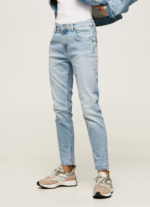 Pepe Jeans High Waist Παντελόνι Violet Relaxed Fit (PL204176RR4R)