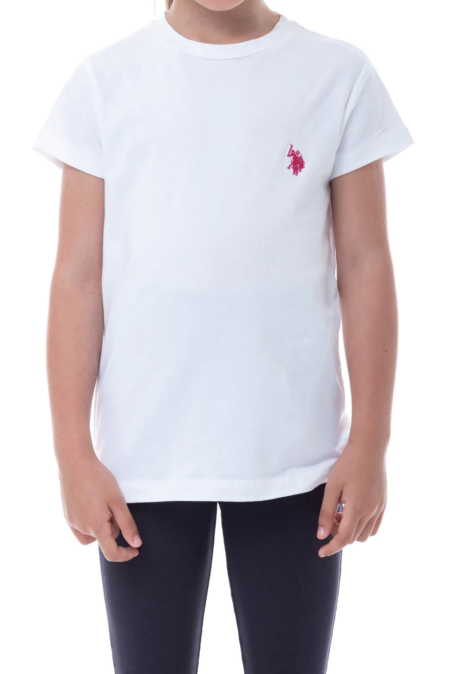 U.S. Polo Assn Παιδική Μπλούζα Gaia Girl (6562451256-100)-2