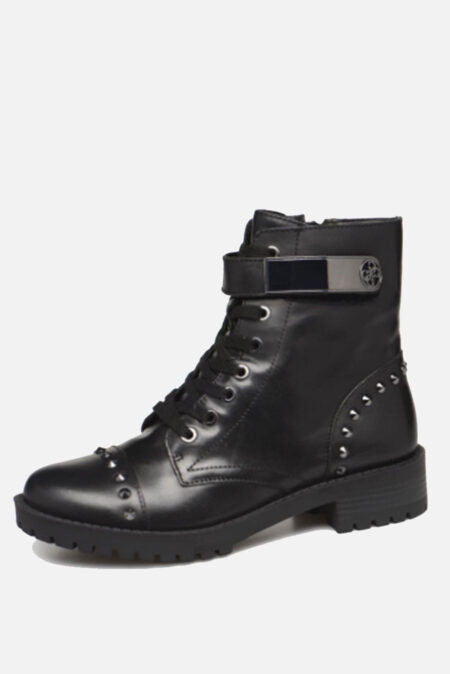 Guess Χαμηλό Μποτάκι Haleigh/Stivaletto (FL8HHILEA10-BLACK