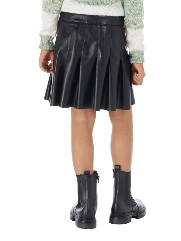 Guess Παιδική Δερμάτινη Φούστα Με Λογότυπο Girl (J3YD08WE8D0-JBLK) -