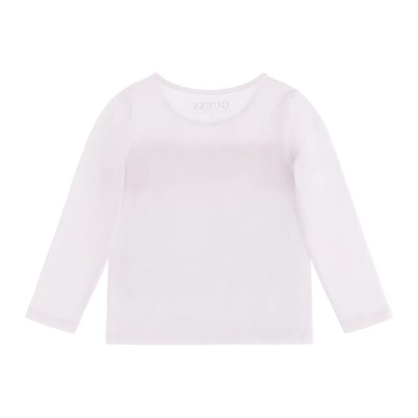Guess Παιδική Μακρυμάνικη Μπλούζα Με Λογότυπο Girl (K3YI19K6YW4-G011)