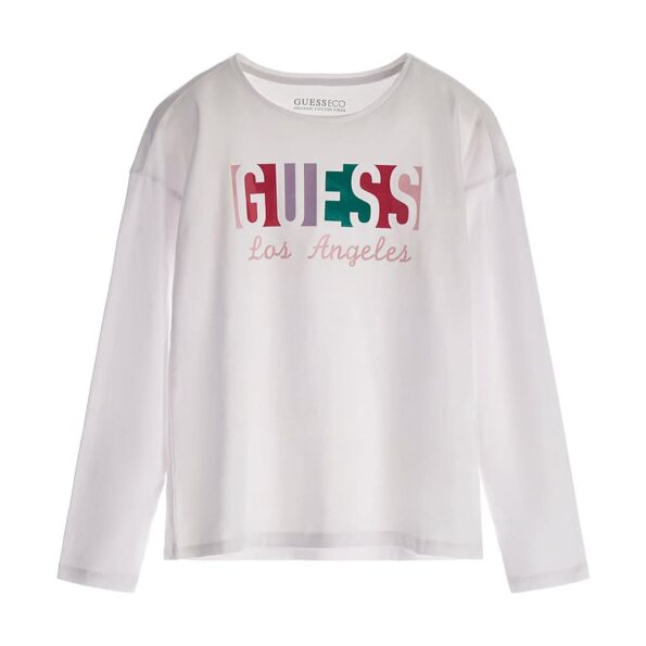Guess Παιδικό T-Shirt Με Λογότυπο Girl (J3YI01K6YW4-G011)