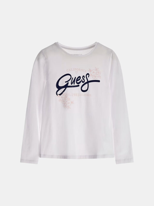 Guess Παιδικό T-Shirt Με Λογότυπο Girl (J3YI25K6YW4-G011)