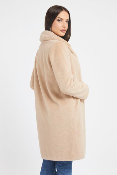 Guess Γυναικείο Γούνινο Παλτό Simonne Coat (W2BL13WETS0-F14Z)