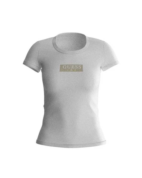 Guess Γυναικεία Κοντομάνικη Μπλούζα Με Λογότυπο Studs Box (W4RI33J1314 -G011) -1