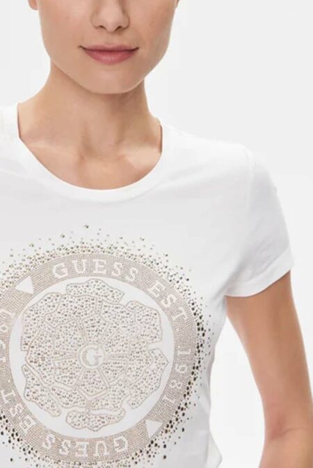 Guess Γυναικεία Κοντομάνικη Μπλούζα Με Λογότυπο (W4RI47J1314-G011) -1