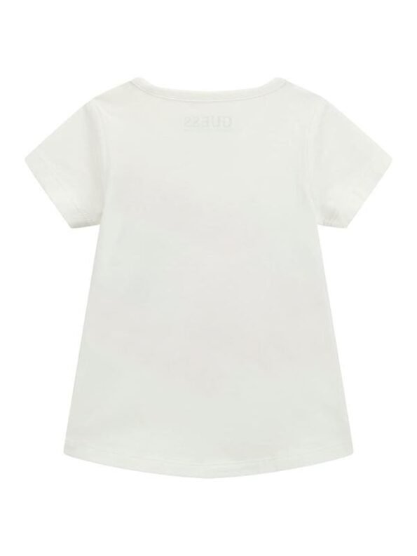 Guess Παιδική Κοντομάνικη Μπλούζα Με Λογότυπο Girl (K4RI03K6YW4-G011)