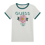 Guess Παιδική Κοντομάνικη Μπλούζα Με Λουλούδι Girl (J4RI00K6YW4-G011)