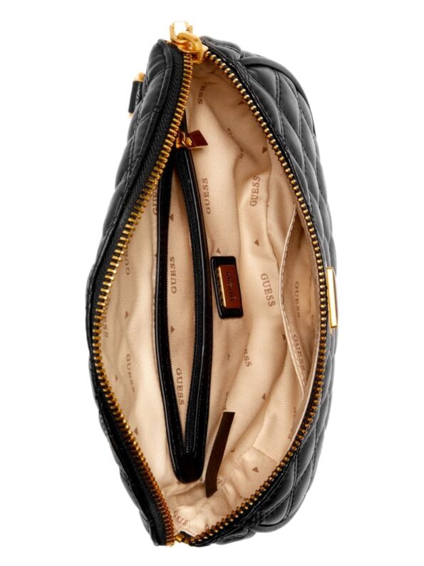 Guess Γυναικεία Τσάντα Μέσης Giully Belt Bag (HWQA8748800-BLA)