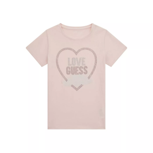Guess Παιδική Κοντομάνικη Μπλούζα Με Λογότυπο Girl (J4RI35K6YW4-G6K9)