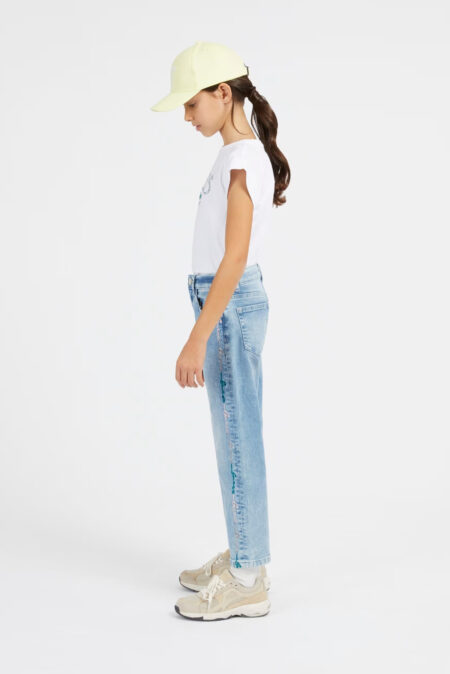 Guess Παιδικό Τζιν Παντελόνι Με Λογότυπο Girl (J4RA11D52Z0-CLRF)