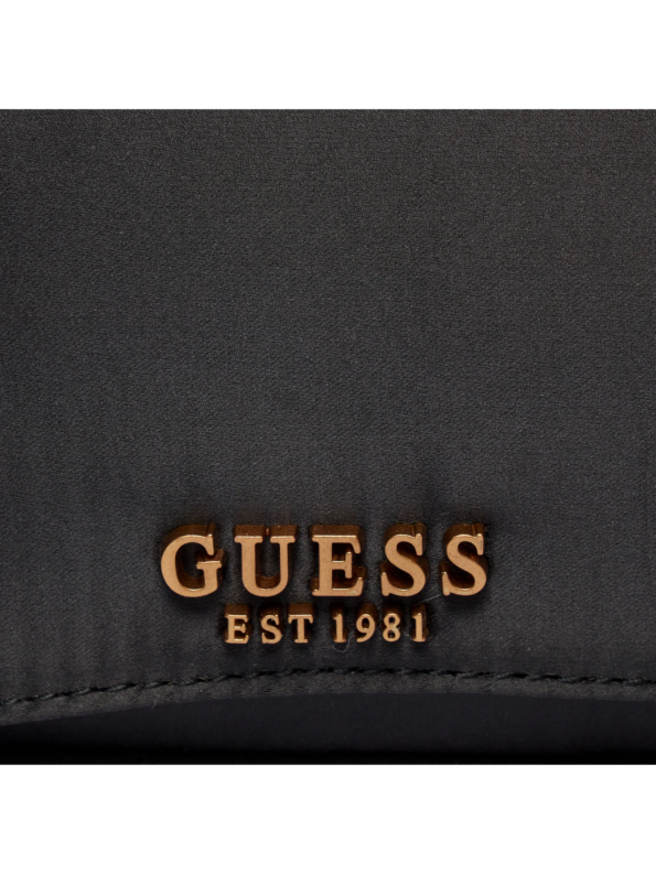 Guess Mini Τσάντα Ώμου Masie Glam Micro Crossbody (HWEB9214770-BLA)