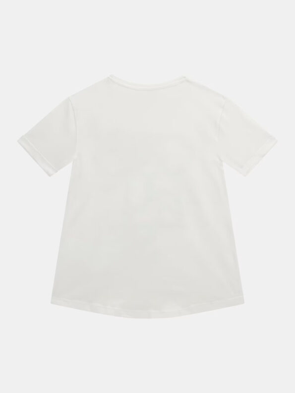 Guess Παιδική Κοντομάνικη Μπλούζα Με Παγιέτες Girl (J4GI34K6YW4-G011)