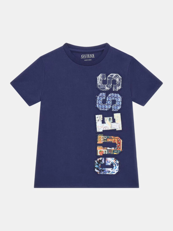 Guess Παιδικό Κοντομάνικο T-shirt Με Λογότυπο Boy (L4GI13K8HM4-G7K5)