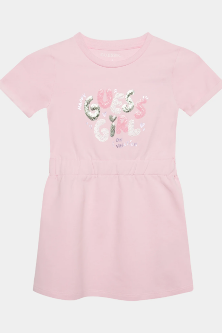 Guess Παιδικό Κοντομάνικο Φόρεμα Baby Terry Girl (K4GK07KAE23-G6H8)
