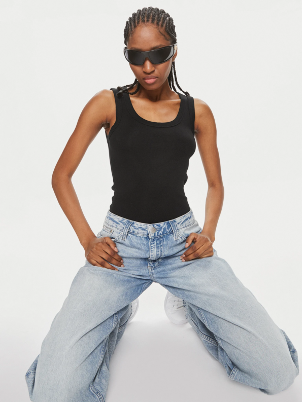 Pepe Jeans Γυναικεία Αμάνικη Μπλούζα Lane (PL505854-999) -