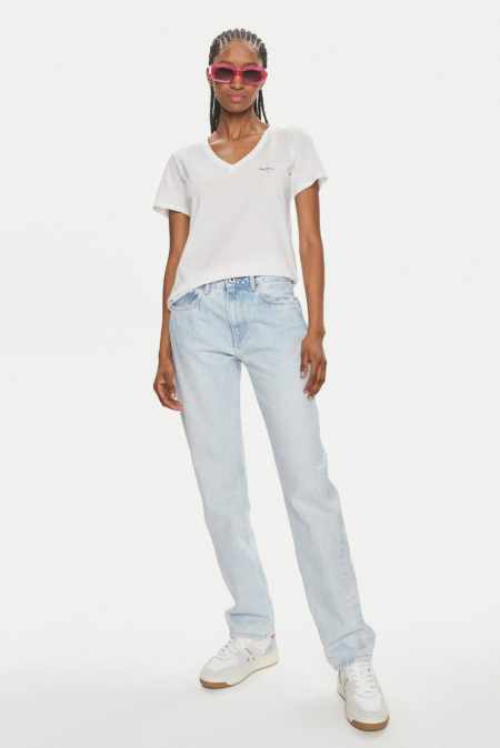 Pepe Jeans Γυναικεία Κοντομάνικη Μπλούζα Lorette (PL505826-800)