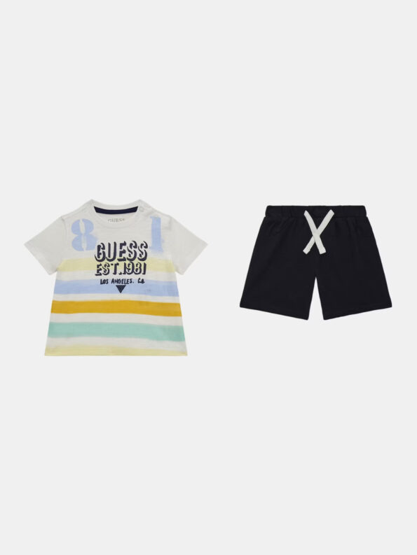 Guess BeBe Σετ T-Shirt + Shorts Boy (I4GG18K6XN4-G011)