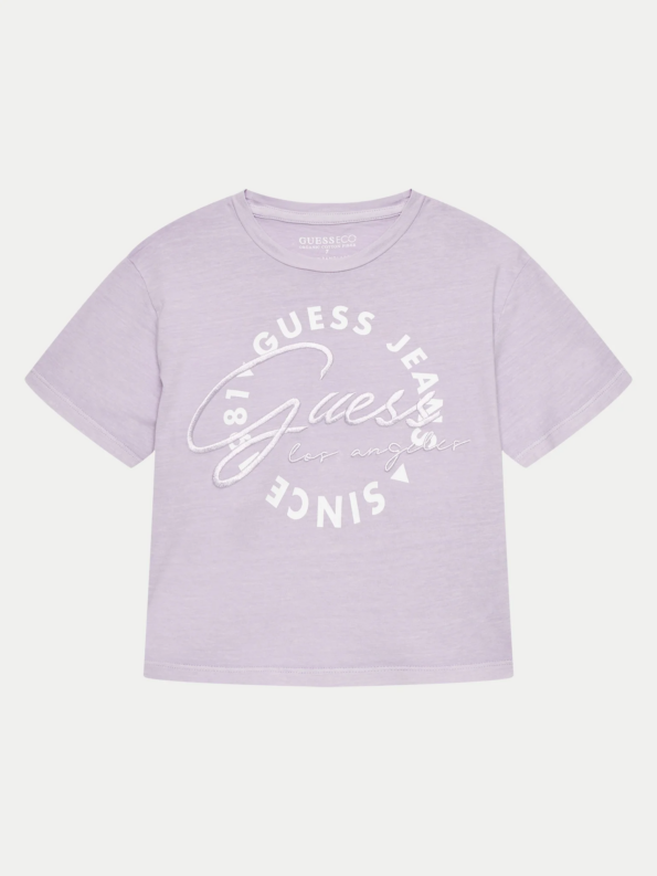 Guess Παιδική Κοντομάνικη Μπλούζα Oversize Girl (J4GI30K8HM4-G472)