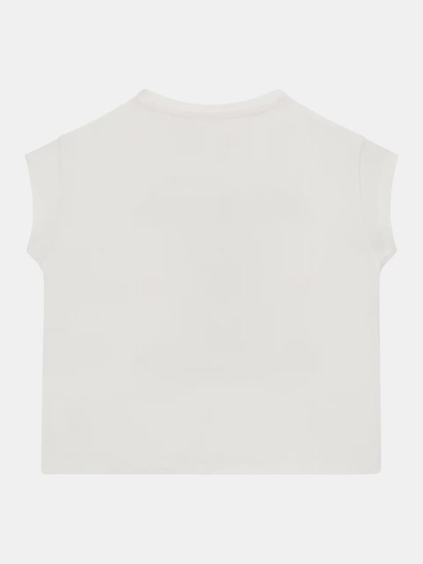 Guess Παιδική Κοντομάνικη Μπλούζα Με Λογότυπο Girl (K4GI24K6YW4-G011)