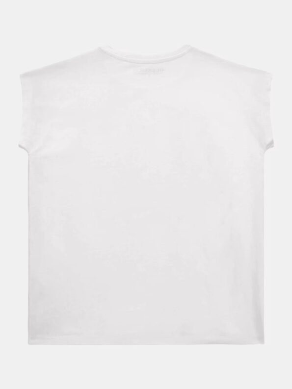 Guess Παιδική Κοντομάνικη Μπλούζα Με Παγιέτες Girl (J4GI21K6YW4-G011)