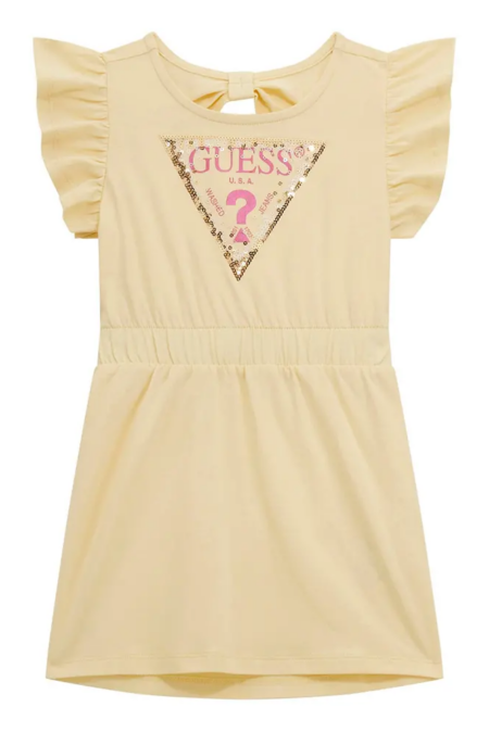 Guess Παιδικό Αμάνικο Φόρεμα Με Παγιέτες Girl (K4GK25K6YW4-A20F)