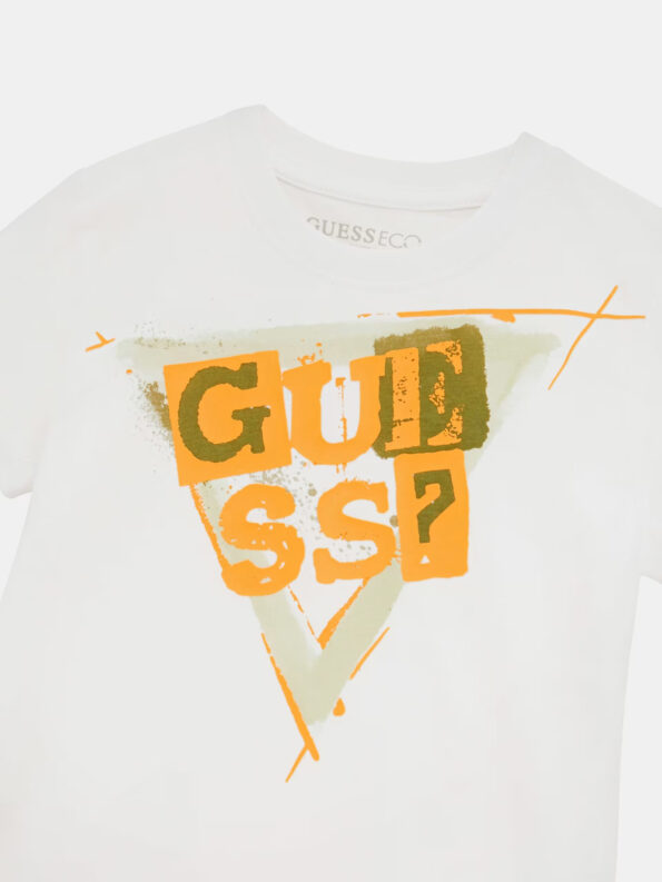 Guess Παιδικό Κοντομάνικο T-shirt Με Μπροστινό Λογότυπο Boy (N4GI11K8HM4-G011)
