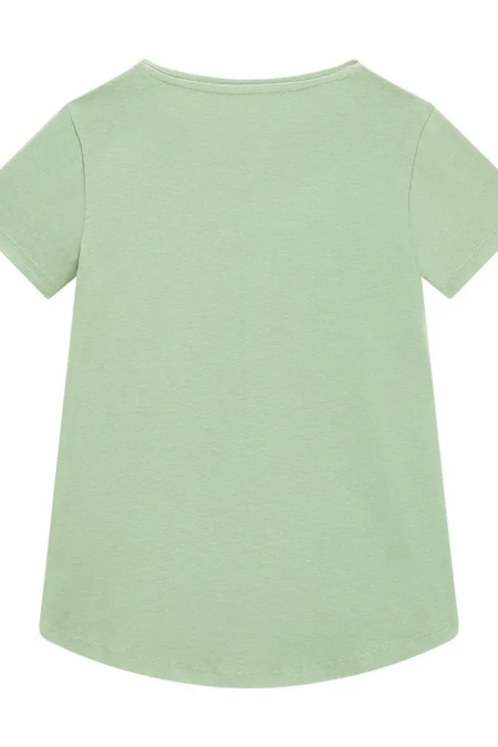 Guess Παιδική Κοντομάνικη Μπλούζα Με Τριγωνικό Λογότυπο Girl (J4GI13K6YW4-G8EJ)