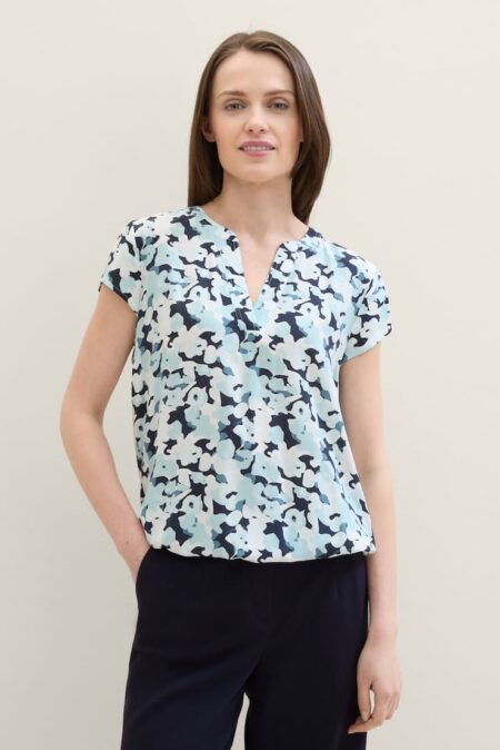 Tom Tailor Γυναικεία Κοντομάνικη Μπλούζα (1035245-35291)