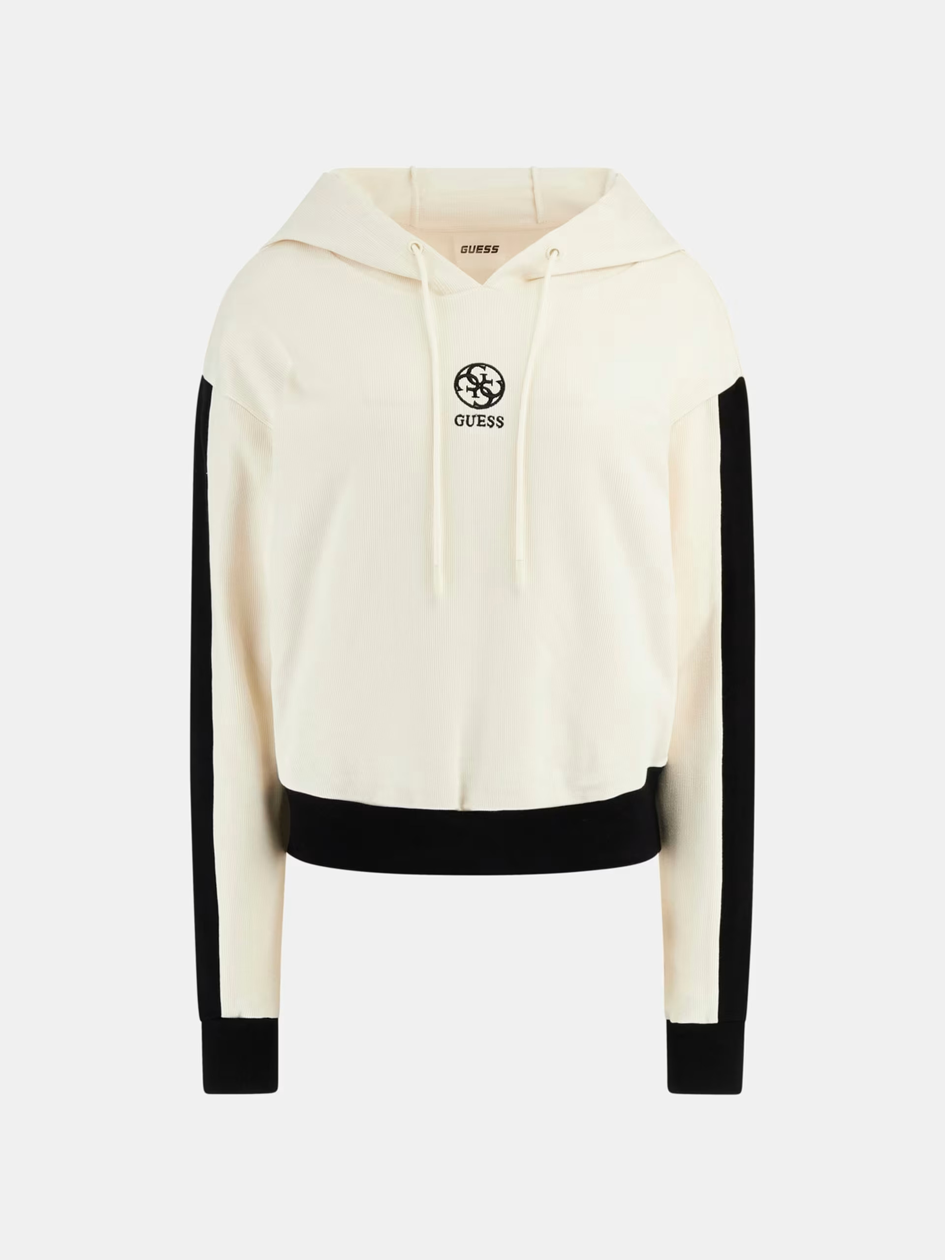 Guess Γυναικείο Φούτερ Ριμπ Ela Hoodie (V4YQ02KCDN0-D001)